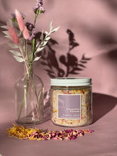 Load image into Gallery viewer, lavender & rose geranium bath tea